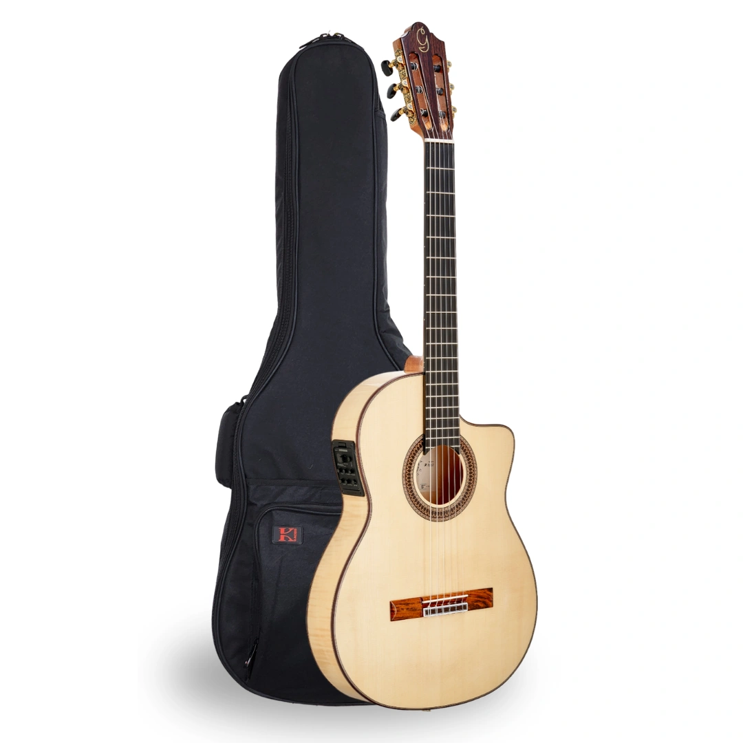 Gayetana - Velazquez V56 - Slim Classical Guitar Electro-Acoustic with Cutaway and Fishman System
