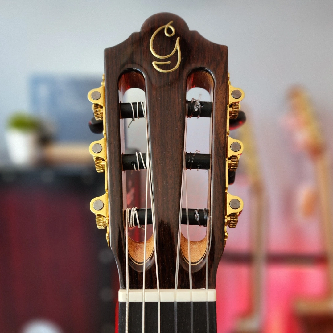 Gayetana - Velazquez V56-E Ziricote - Slim Classical Guitar Electro-Acoustic with Cutaway and Fishman System